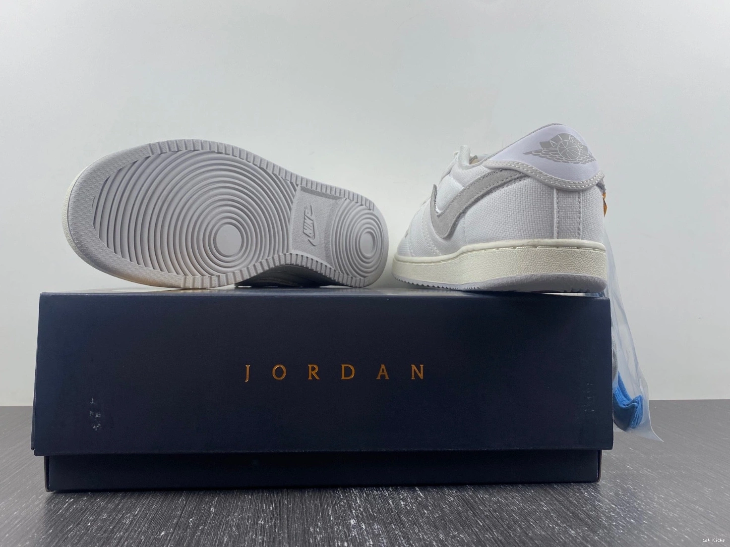 White SP AJKO Jordan Retro Union Low 1  Canvas DO8912-101 1110